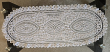 Fine Vintage Belgian-Style Tape Lace Runner 42