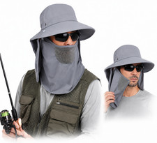 Pescador Sombrero Lienzo Cara Para El Sol De Hombre Mujer Pescadores Gorro picture