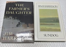 Jim Harrison Hardcover Lot of 2: Sundog 1st Edition + The Farmer's Daughter NEW  picture