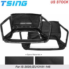 Black Convertible Soft Top IS-20203 For 1998-2002 Isuzu Amigo Rodeo IZU13151-145 picture