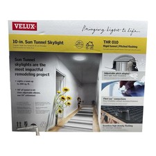 Velux 10 in. Sun Tunnel Skylight Rigid Tube and Pitched Density Flashing THR 010 picture