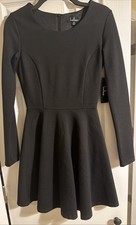 Women’s Lulus Black Long sleeve Dress Size XS picture
