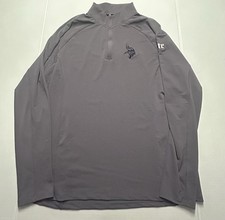 UNRL x Minnesota Vikings 🏈 Men’s Quarter-Zip Pullover Embroidered *Lite* Sz XL picture