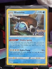 Blastoise 017/078 Holo Rare Pokemon GO Pokemon Near Mint picture