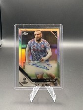 2021-2022 Topps UEFA Champions League Luke Shaw CA-LS Manchester United Auto picture