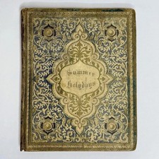 RARE 1850 FIRST ED “The Summer Holidays” AMEREL Children’s Book D. Appleton KY picture