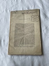 CIVIL WAR IMPRINT CLEVELAND OHIO 1863, WAR PUBLICATIONS BY DANIEL DICKERSON picture