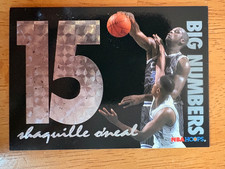 1994-95 NBA Hoops‼️SHAQUILLE O'NEAL‼️Big Numbers #BN5 picture