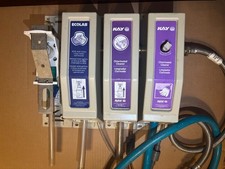 KAY Ecolab 3 Product Chemical Dispenser Bottle Fill Station Restaurant Cleaner picture