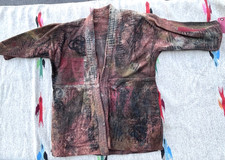 1995 Waterworld Movie Original Prop Costume Lot Smokers Distressed Kimono Shirt picture