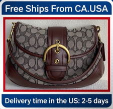 Soho Bag Signature Jacquard Shoulder Bag CJ814  picture