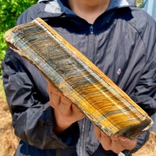 6.68LB Natural tiger's Eye rough raw stone rock specimrn madagescar picture