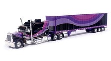 IXO MODELS 2002 PETERBILT 379 CUSTOM SLEEPER NIGHT MOVES HAULER 1:64 SCALE picture