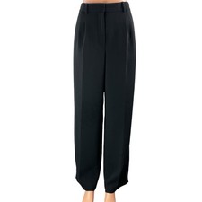 Aritzia Wilfred The Effortless High Rise Pleated Wide Leg Trouser Dress Pants S picture