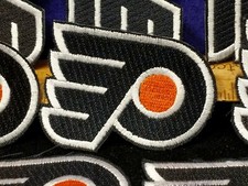 12X Vintage Classic Philadelphia Flyers Patches, 12X pieces, NOS Hockey NHL  picture