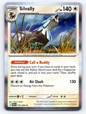 Silvally 070/084 Rare Pitch Black Pokemon Holo Lightly Played picture