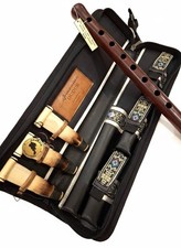 A Duduk Handmade Armenian Apricot Wood with 3 Reeds and Traditional Case picture