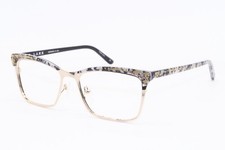 NEW L.A.M.B. LAMB LAUF085 B:40 GOLD TORT AUTHENTIC DESIGNER EYEGLASSES 55-17 picture
