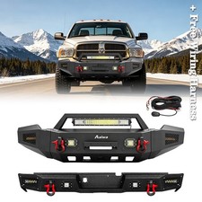 Aaiwa Fits 2003-2005 Dodge Ram 2500 3500 Front or Rear Bumper w/D-Ring and Light picture