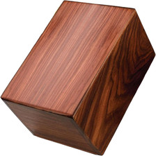 Cremation Urn for Human Ashes Adult Male Female, Solid Rosewood Wooden Urn Box picture