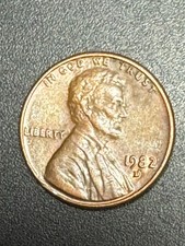 1982 D Lincoln Memorial Penny Large Date   picture