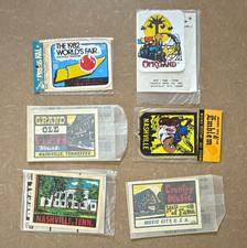 Lot of 6 Vintage Tennessee Souvenir Decals Nashville Opryland 1982 World's Fair picture
