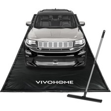 Garage Containment Mat 7.9–8.6FT x 16–20FT Waterproof Snow Melt Car Parking picture