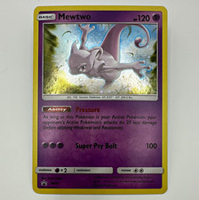 The Pokémon Company Pokemon TCG Mewtwo SM77 Sun & Moon Promo Holo EN 2017 picture