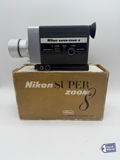 Nikon Super Zoom-8 8mm Zoom Reflex Movie Camera Manual Focus w/ Box picture