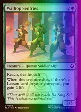 MTG Walltop Sentries (202/436) Avatar The Last Airbender NM FOIL picture