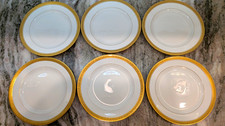Antique Crescent England for Marshall Field & Co. Gold Encrusted Plates -  7 picture