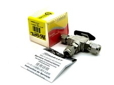 NEW HAM-LET H6800SSL3/8IPST 3 WAY BALL VALVE picture