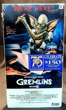 VHS Gremlins 1985 ** BRAND NEW, WB WATERMARK, FACTORY SEALED , VTG picture