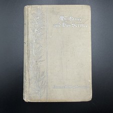 Antique 1893 Frances Ridley Havergal - My King and His Service Christian RARE picture