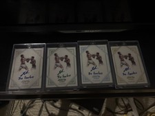 Joshua Van On Card Auto RC Combo Set Complete Encased Silver/green/blue/gold picture