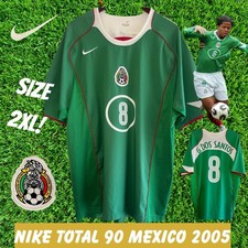 Mexico 2005 Nike Total 90 Giovani Dos Santos #8 Jersey 2XL Vintage Authentic picture