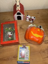 PEANUTS SNOOPY COLLECTIBLES LOT 6 Pcs New And Opened Collectible picture