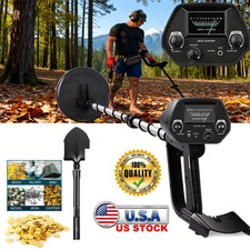 Deep Ground Metal Detector For Adults Underwater Beach Yard Waterproof Seeker US picture