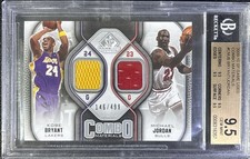 2009-10 SP Game Used Edition - Combo Materials Kobe Bryant, Michael Jordan /499 picture