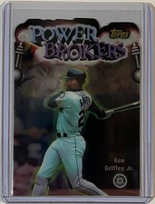 1998 Topps Ken Griffey Jr Power Brokers Die-Cut PB3 Mariners HOF picture