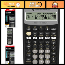 Financial Calculator for Professionals - BA II Plus, Time Value, Cash Flow, NPV picture