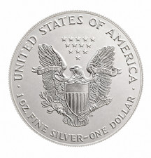 AMERICAN EAGLE COIN FINE SILVER   - 1 Ounce net weight picture