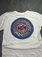 Quicksilver Men’s L Modern Surf Tee Featuring Dual Chest And Back Circle Logo picture