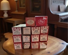 Vintage 13 QRS and 1 Aeolian Player Piano Rolls in Original Boxes. 1940s. picture