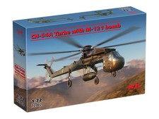 ICM 72002 - Sikorsky CH-54A Tarhe with M-121 bomb - 1:72 Plastic Model Kit picture