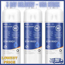 Whirlpool EDR1RXD1 Refrigerator Water Filter 1 | OEM Certified | 3-Pack Genuine picture