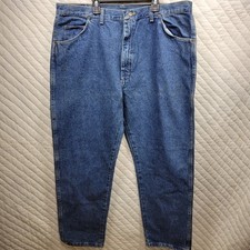Vintage Wrangler Hero Jeans Mens 42x30  Deadstock USA Made FLAWS picture