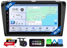 CAM+Eonon M3BKX6S Android 13 8Core For Mazda 3 2004-2009 9